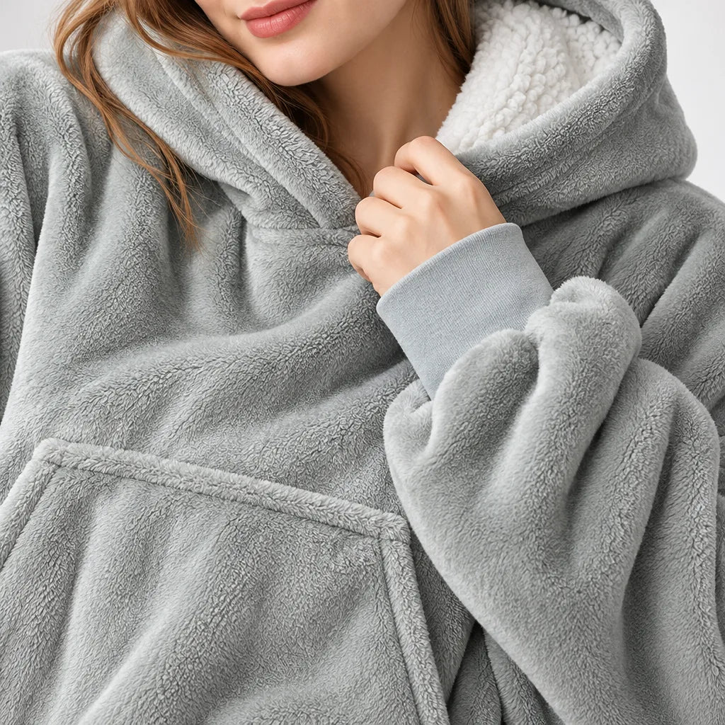 Sweat à capuche polaire