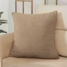 Housse de coussin unie