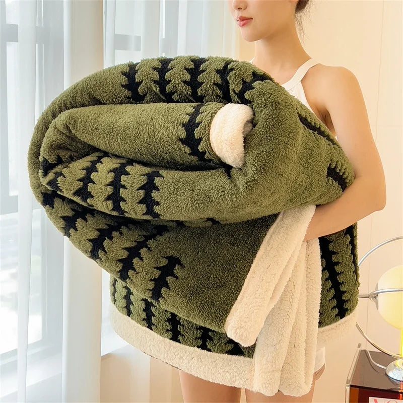 Couverture chaude flanelle douce