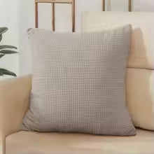 Housse de coussin unie
