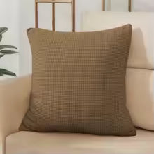 Housse de coussin unie