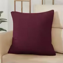 Housse de coussin unie