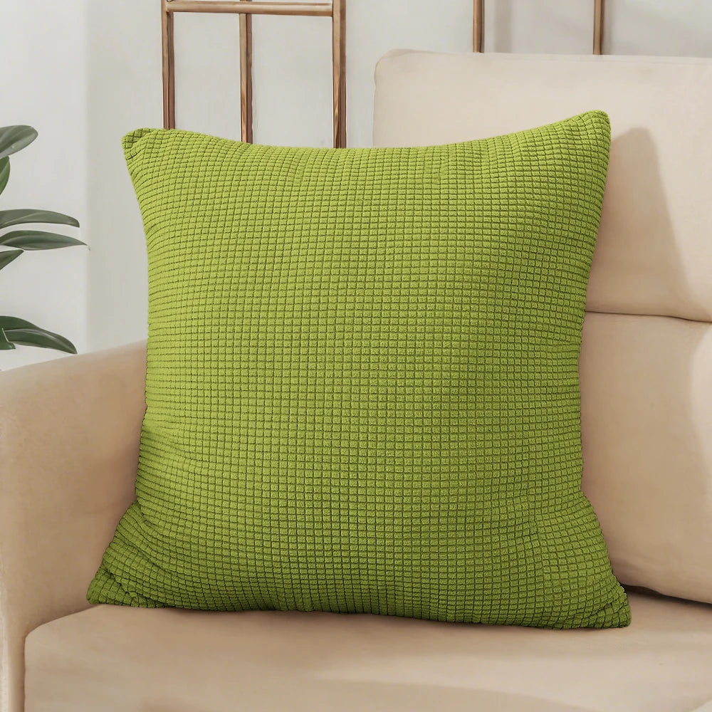 Housse de coussin unie