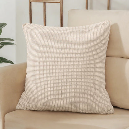 Housse de coussin unie