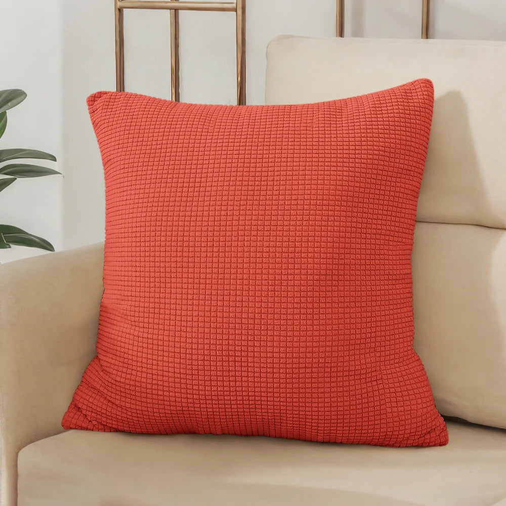 Housse de coussin unie