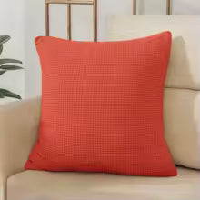 Housse de coussin unie
