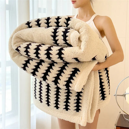 Couverture chaude flanelle douce