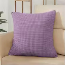 Housse de coussin unie