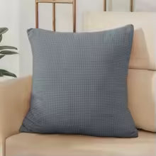 Housse de coussin unie