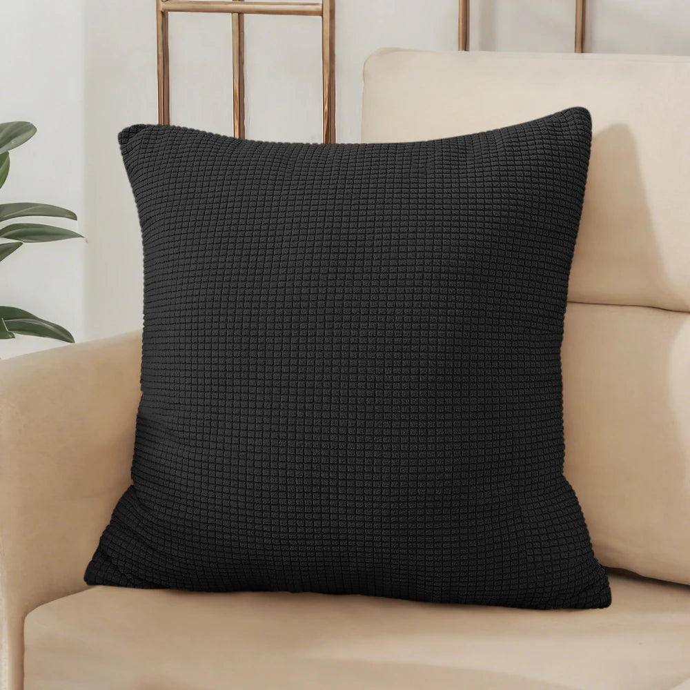 Housse de coussin unie