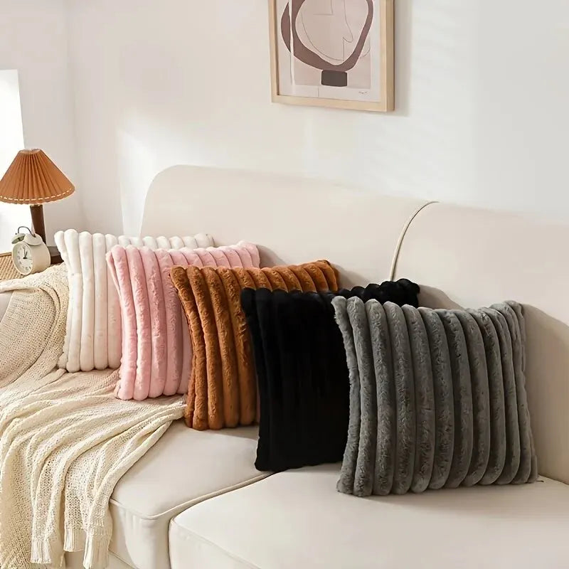 Taie d oreiller velours
