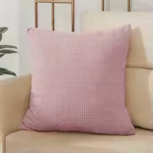 Housse de coussin unie