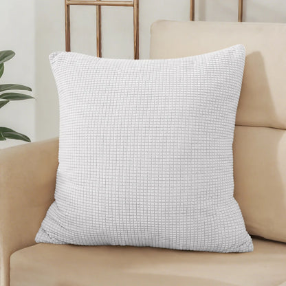 Housse de coussin unie