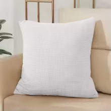 Housse de coussin unie