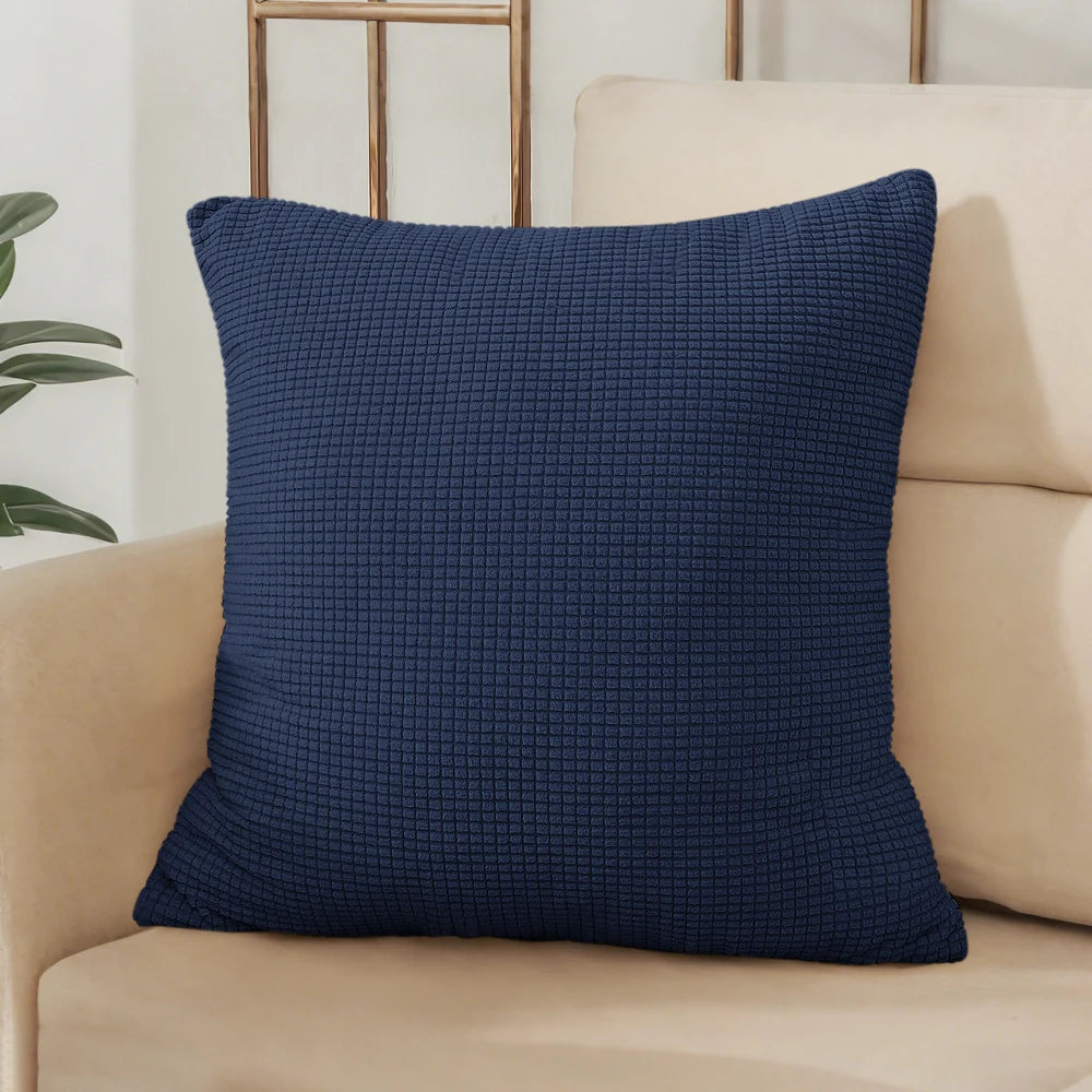 Housse de coussin unie