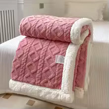 Couverture polaire double couche