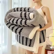 Couverture chaude flanelle douce