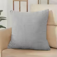 Housse de coussin unie