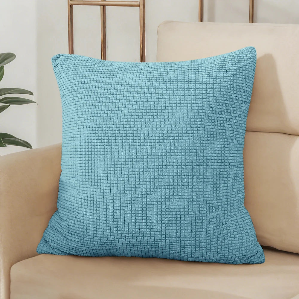 Housse de coussin unie