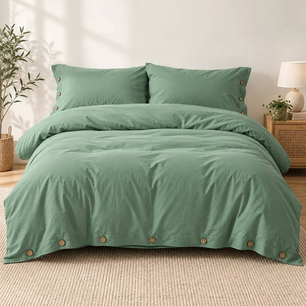 Ensemble literie coton 220x240