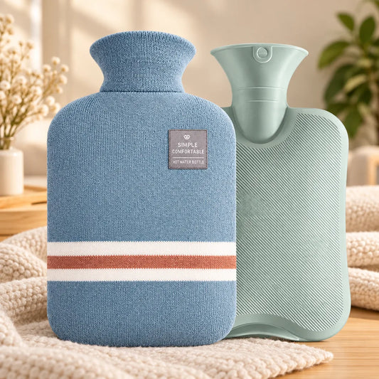 Bouteille d'eau chaude femme