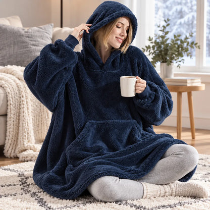 Couverture à capuche double