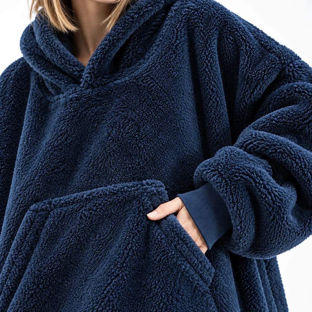 Couverture à capuche double